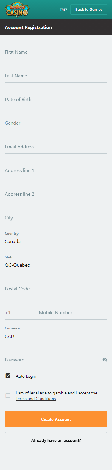 best online casino no rules bonus